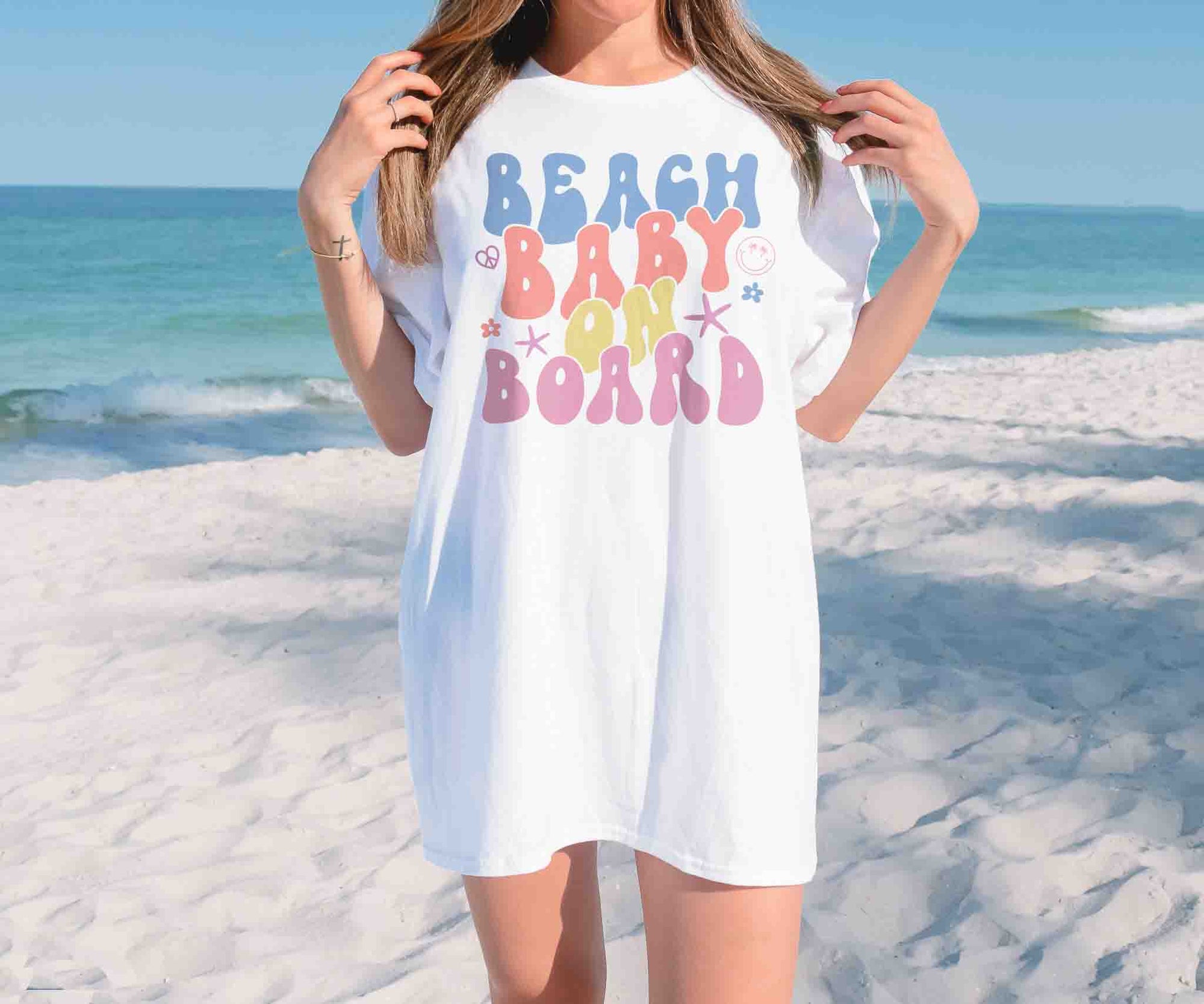 Beach Baby On Board Shirt - Mod Reveals