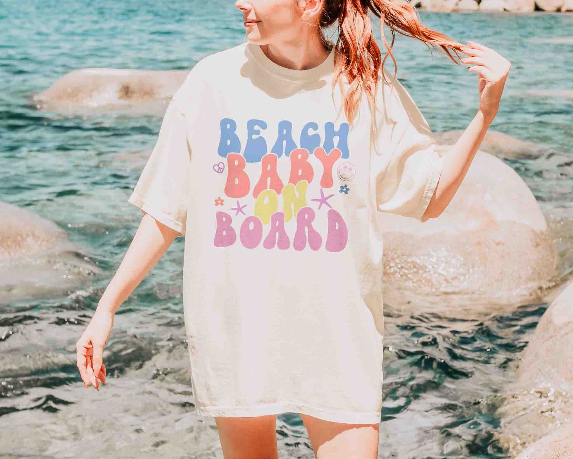 Beach Baby On Board Shirt - Mod Reveals