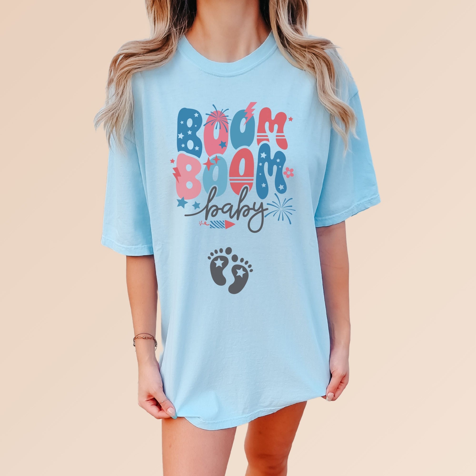 Boom Boom Baby Reveal Tee