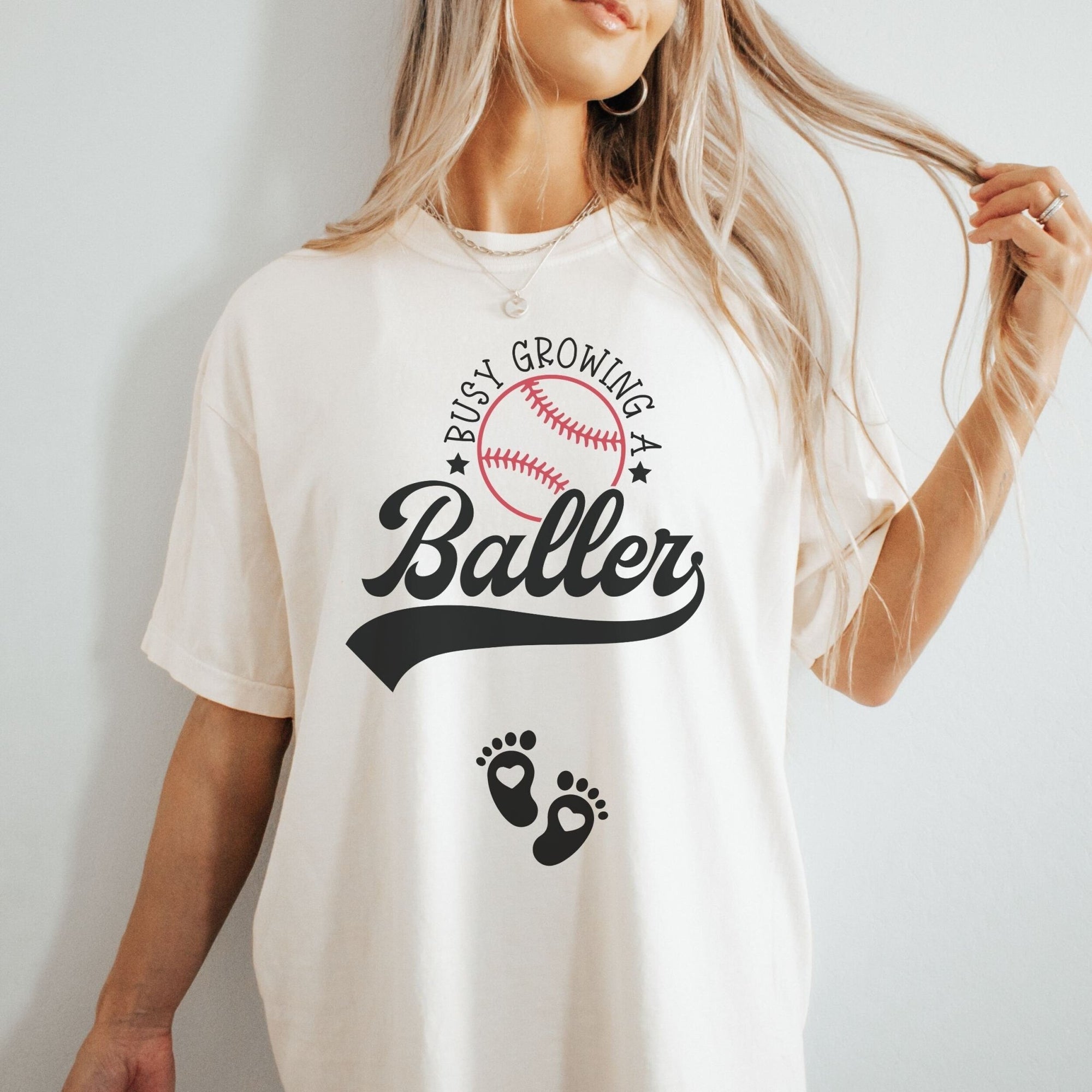 Busy Growing A Baller Shirt - Mod Reveals