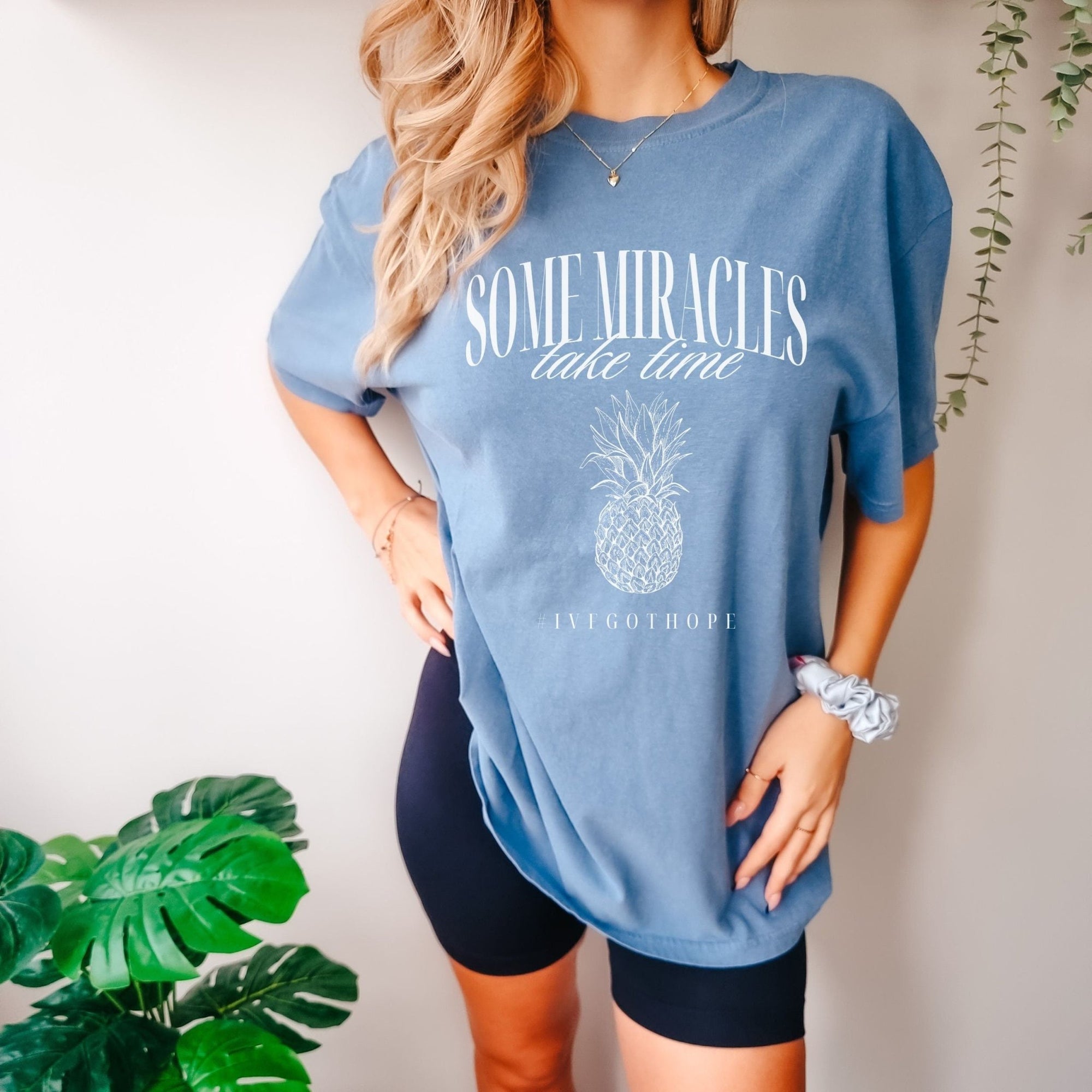 Classic Some Miracles Take Time Shirt - Mod Reveals