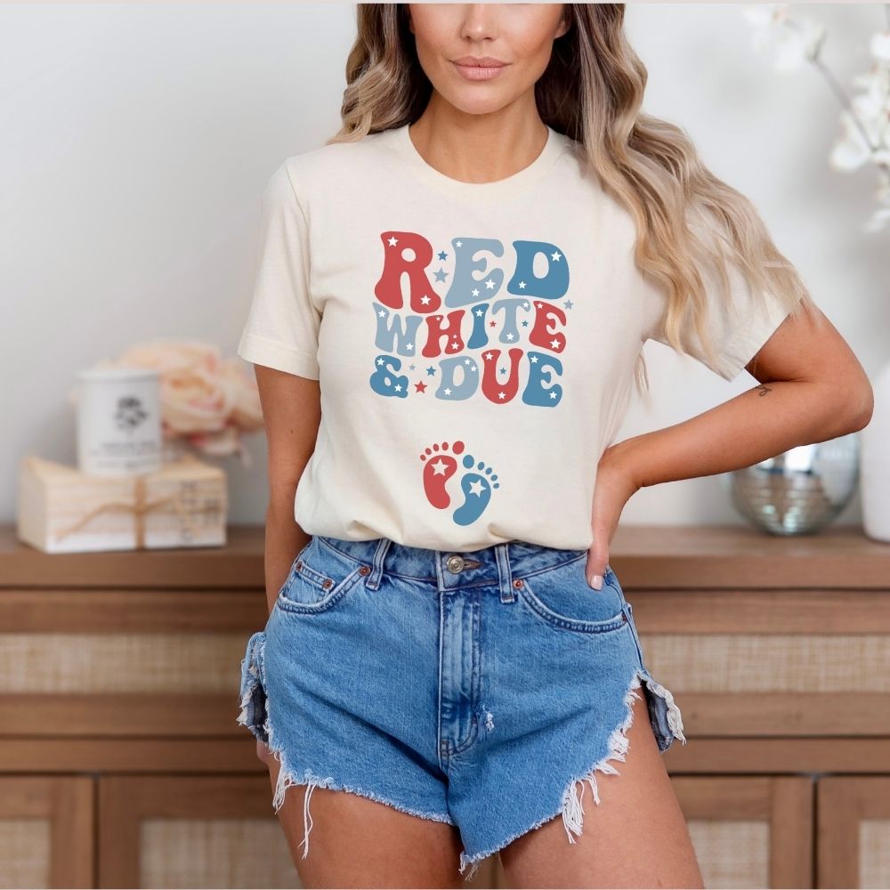 Couples 4th of July Reveal Shirts - Mod Reveals