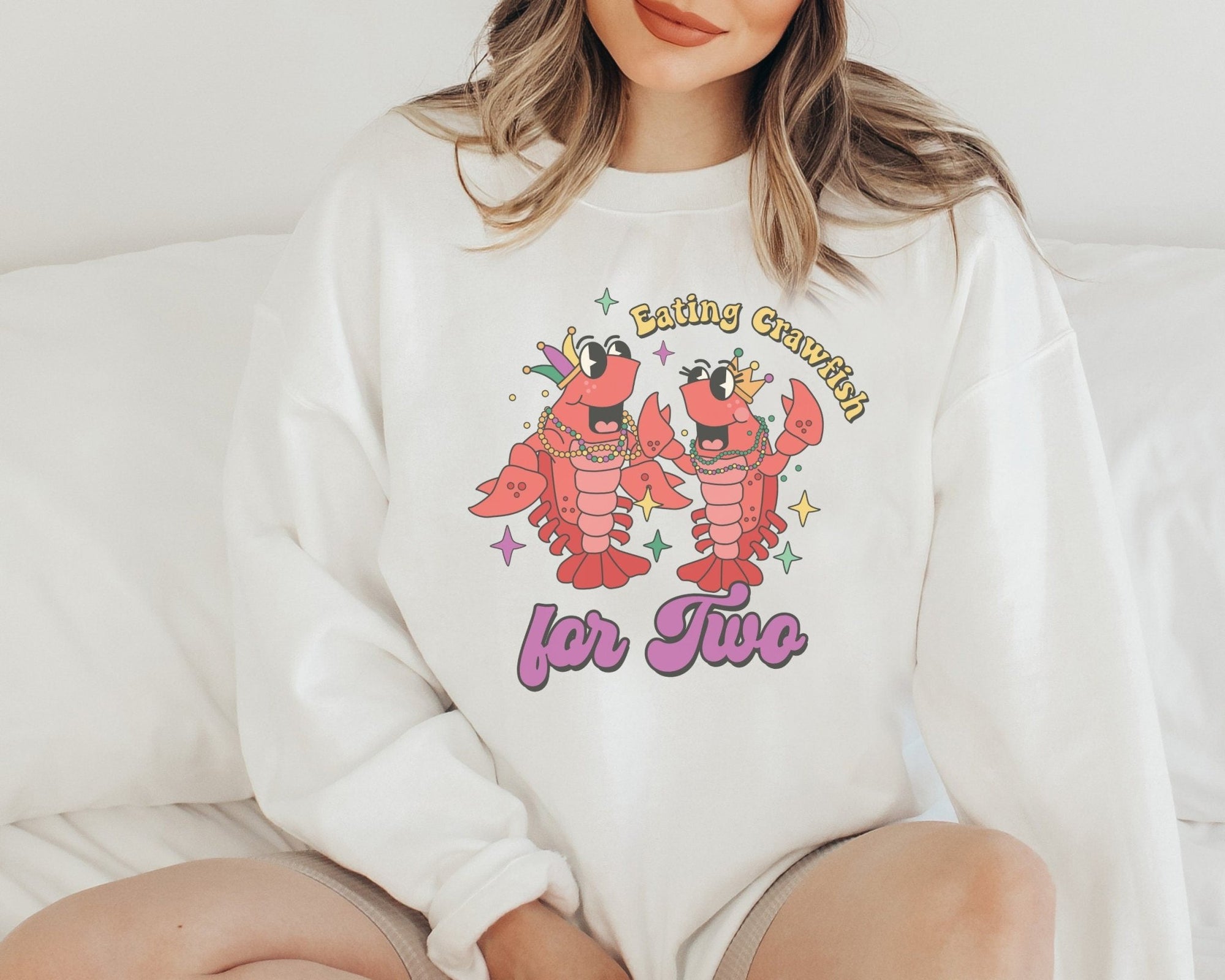 Eating Crawfish For Two Sweatshirt - Mod Reveals