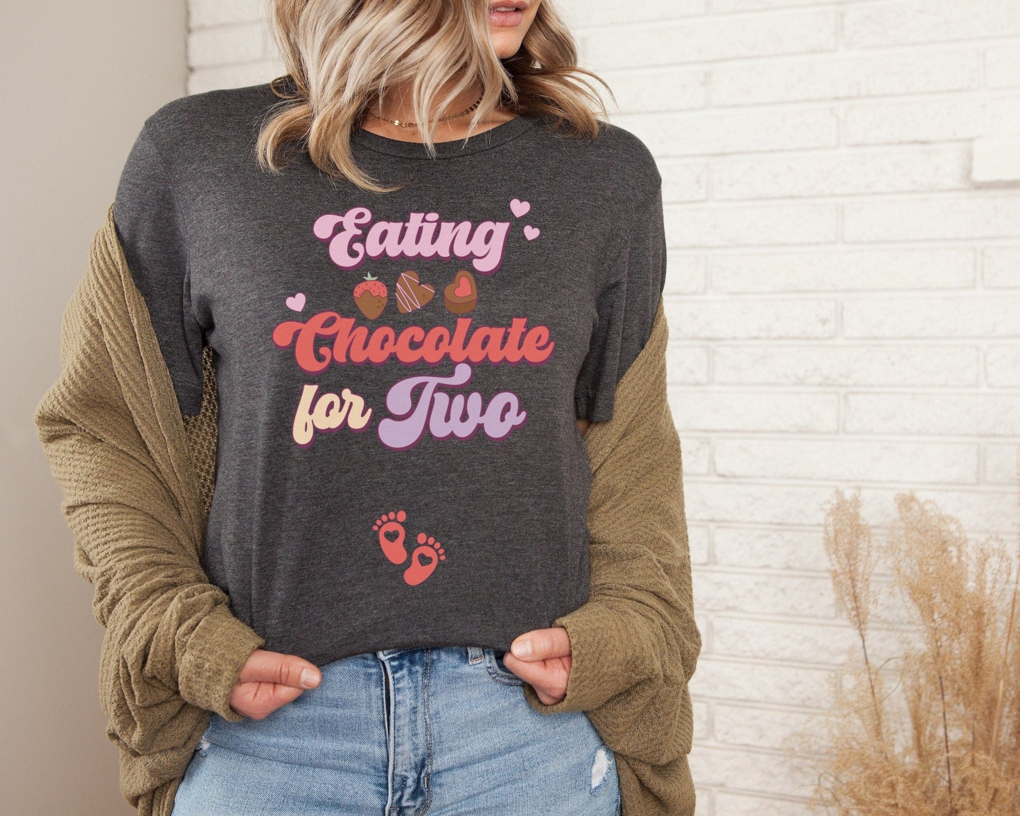 Eating Valentine's Day Chocolate For Two Shirt - Mod Reveals