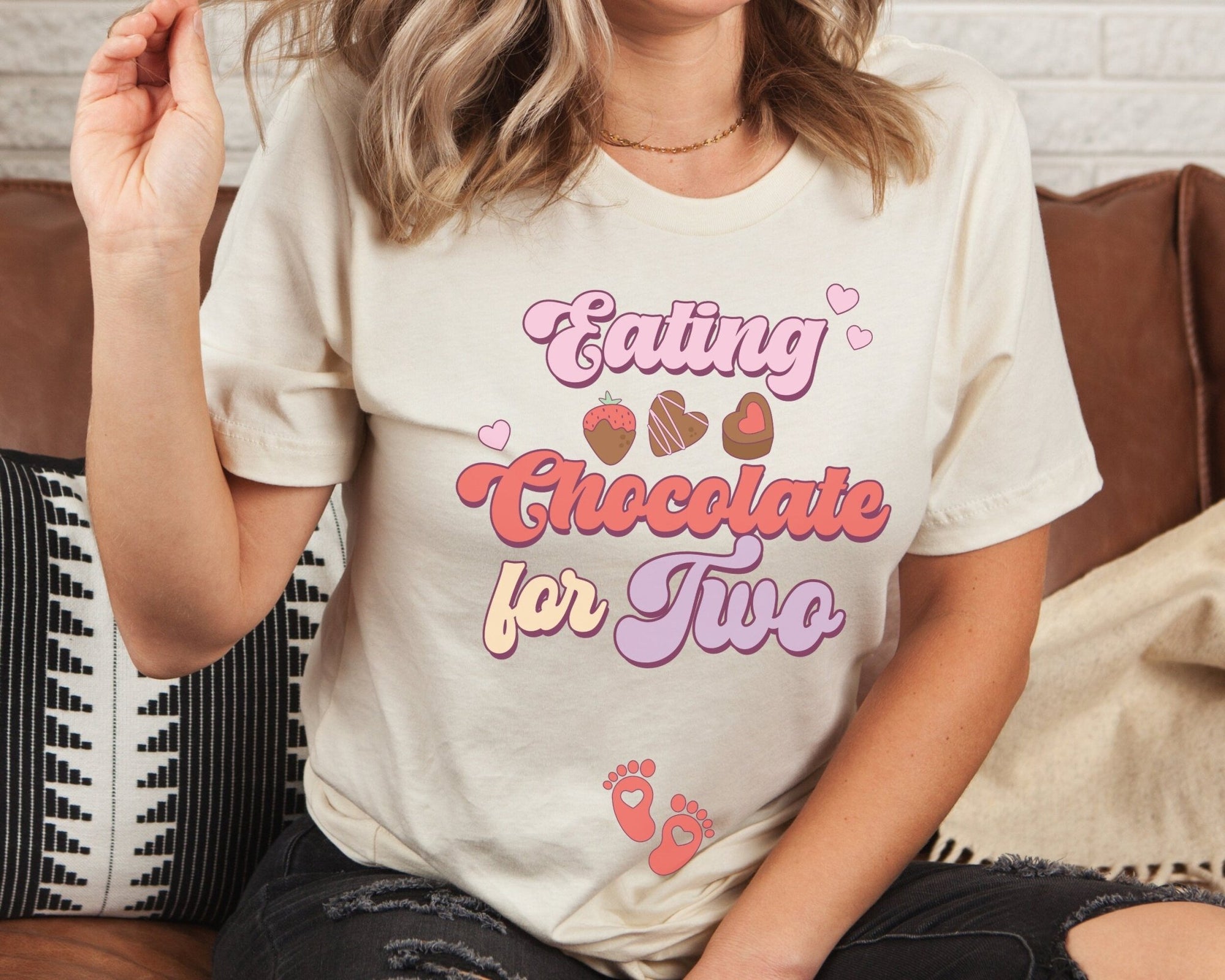 Eating Valentine's Day Chocolate For Two Shirt - Mod Reveals