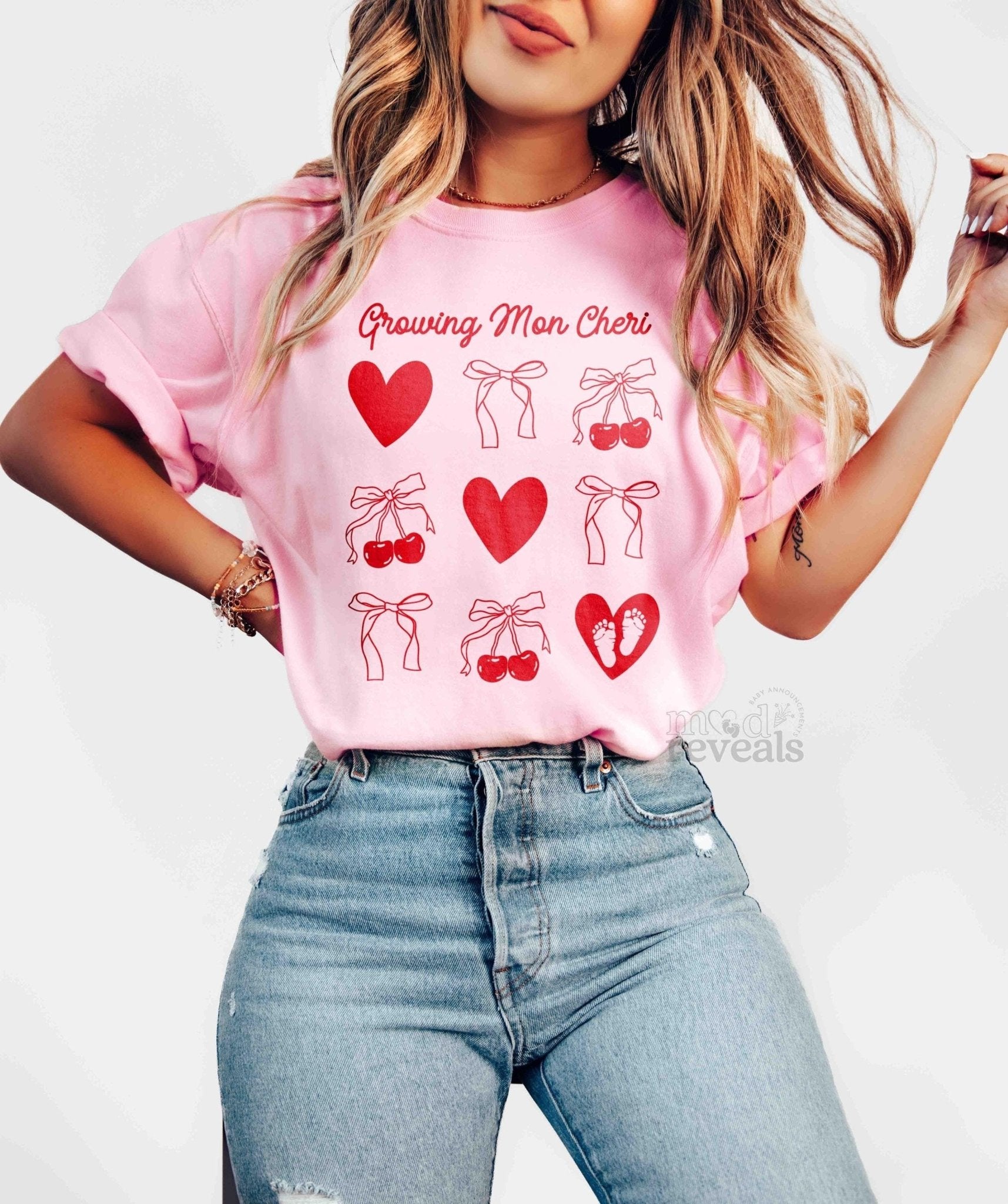 Growing Mon Cheri Valentines Shirt - Mod Reveals