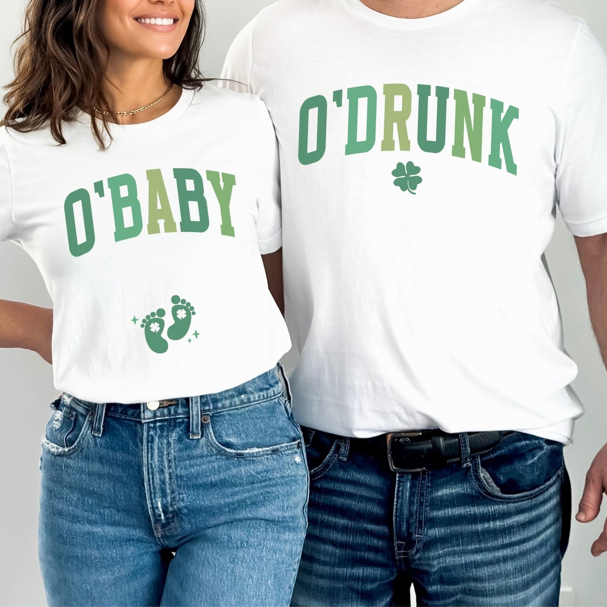 Matching Oh Baby St Patrick Shirts - Mod Reveals