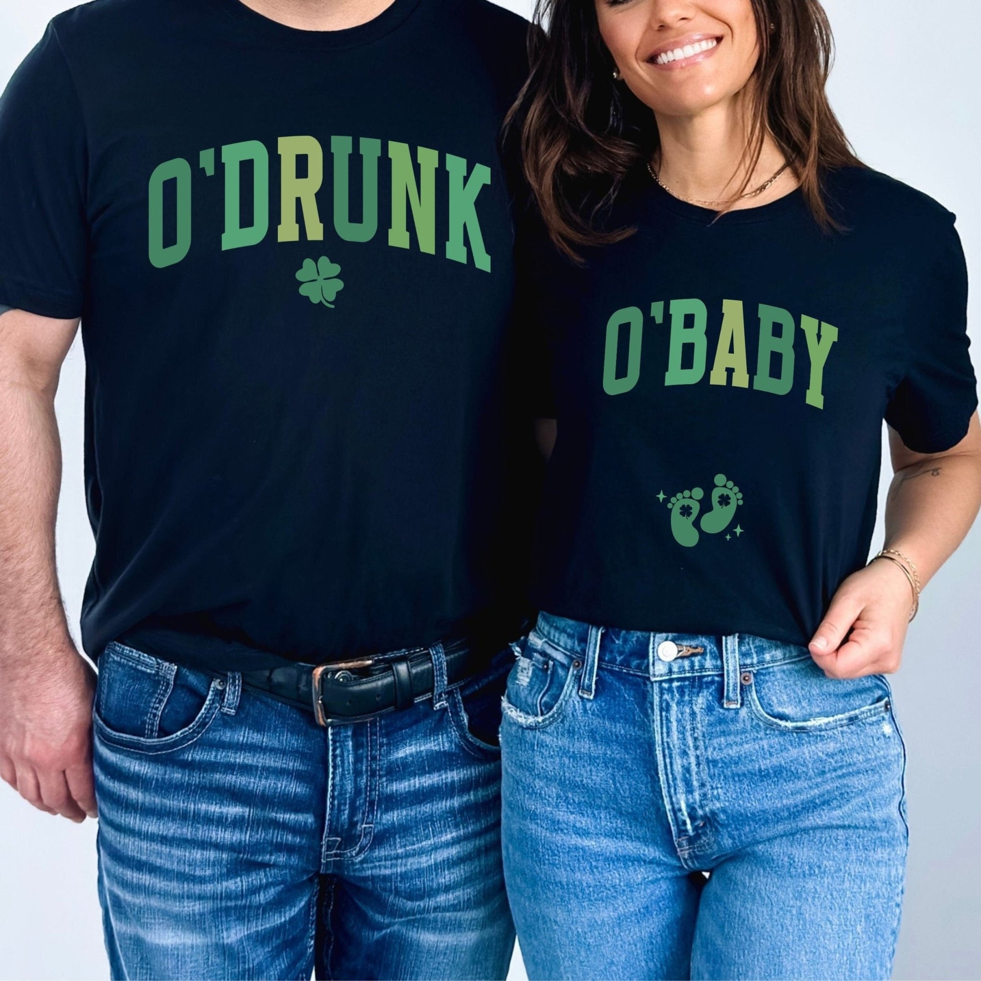 Matching Oh Baby St Patrick Shirts - Mod Reveals