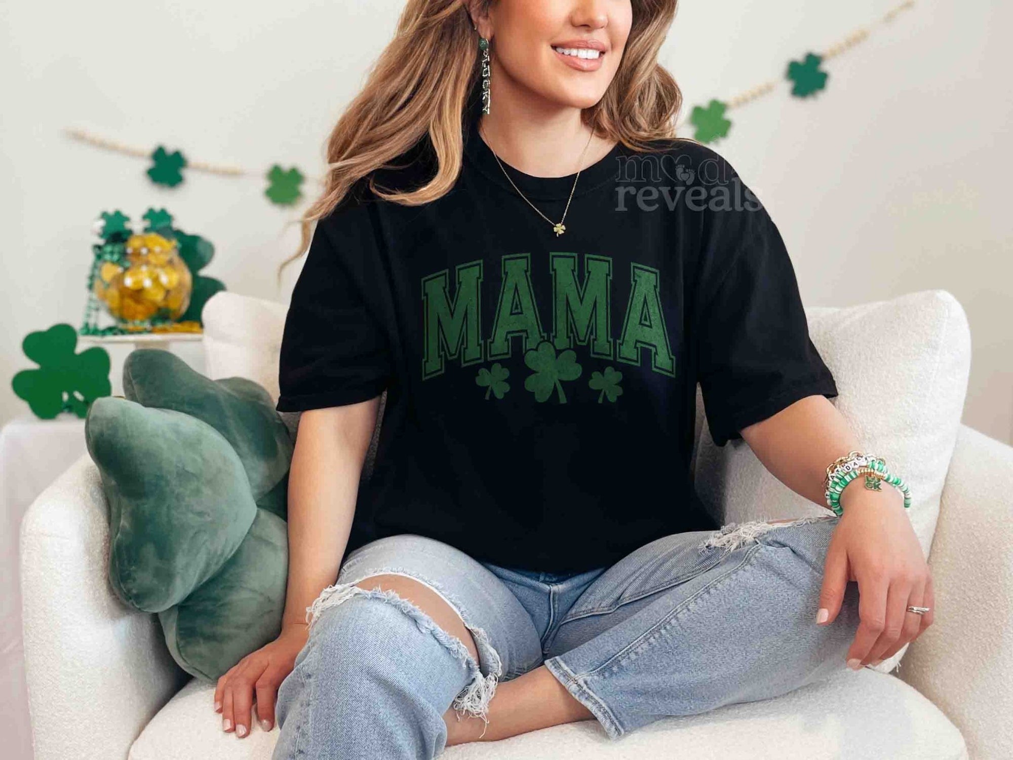 St. Patrick Mama Shirt - Mod Reveals