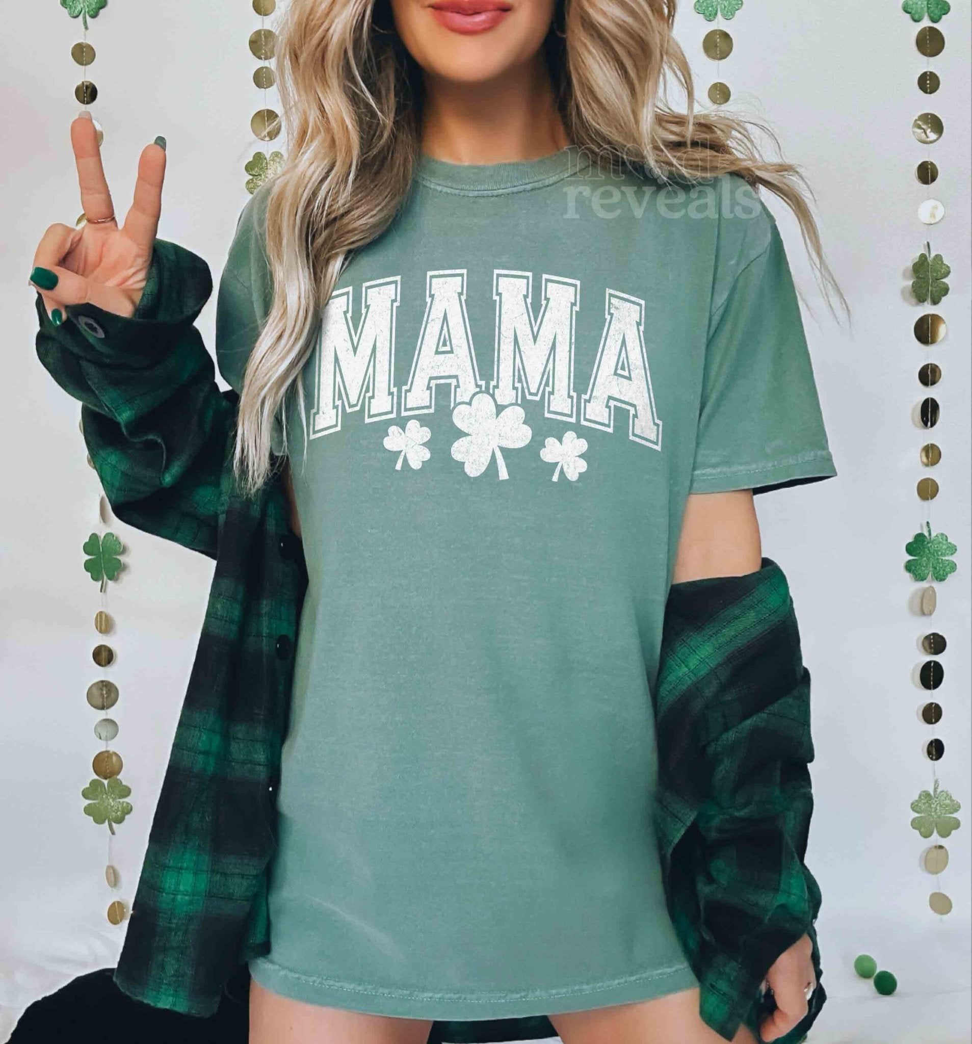 St. Patrick Mama Shirt - Mod Reveals