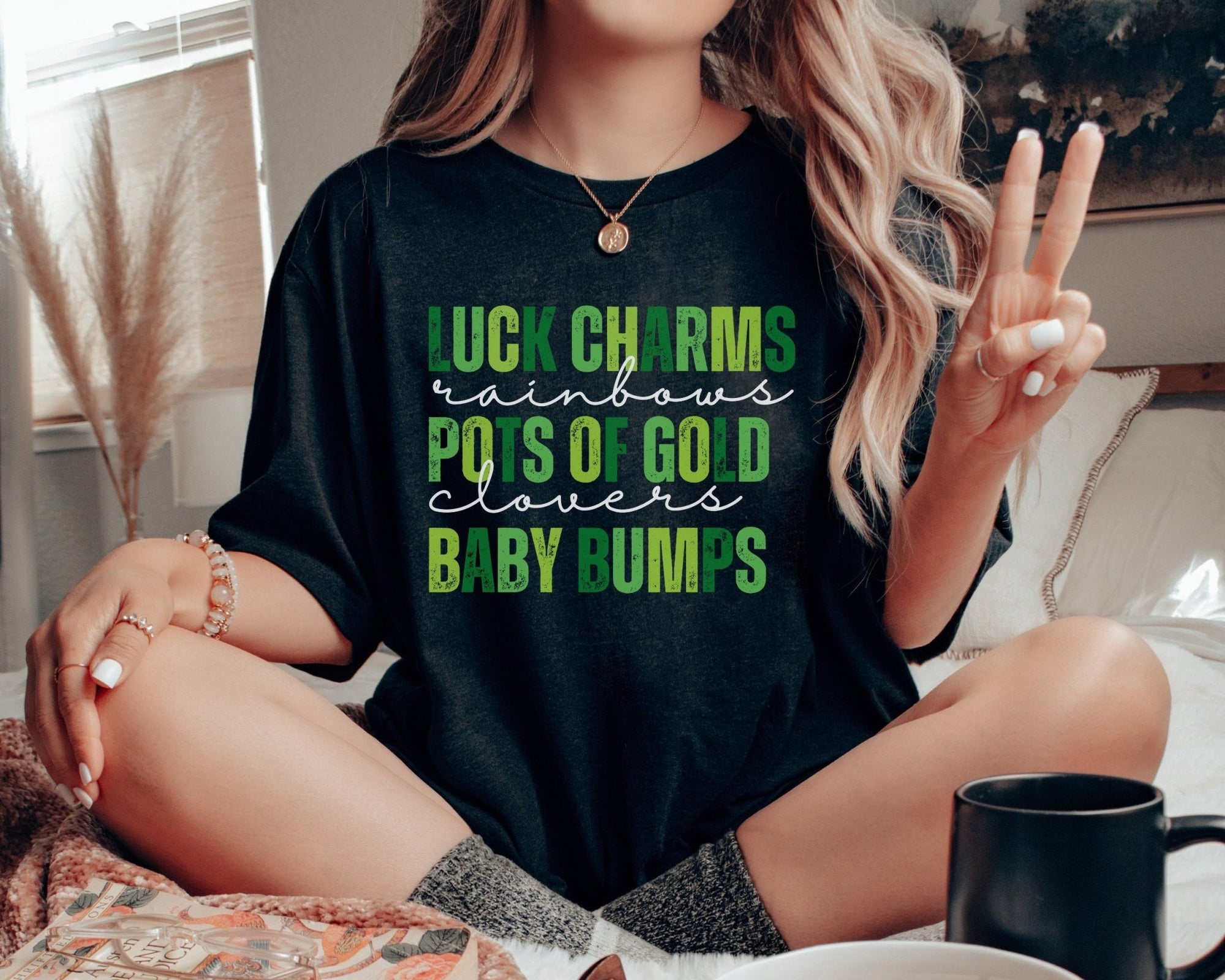 St Patrick's Baby Bump Shirt - Mod Reveals