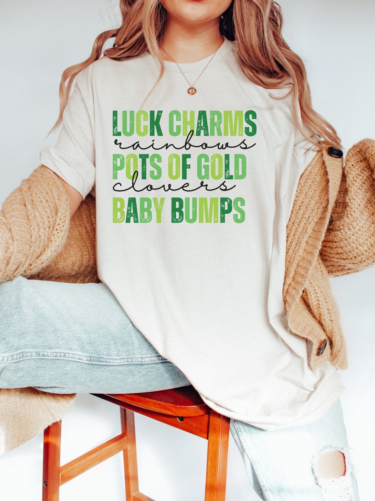 St Patrick's Baby Bump Shirt - Mod Reveals