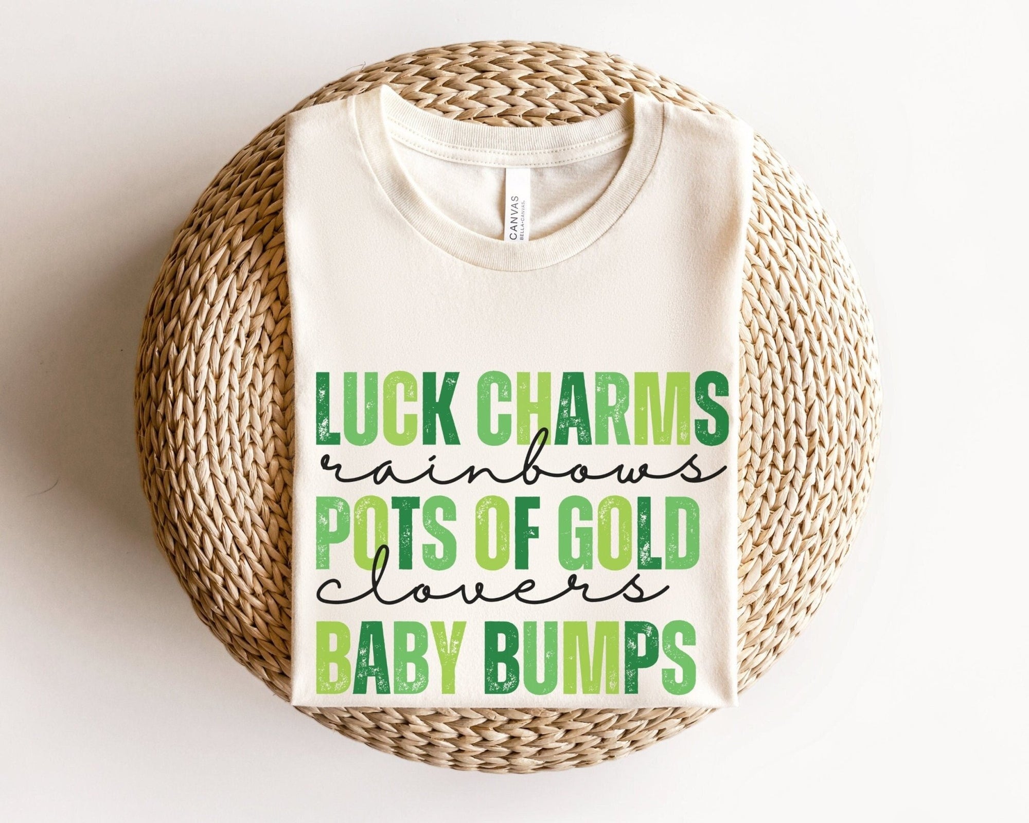 St Patrick's Baby Bump Shirt - Mod Reveals