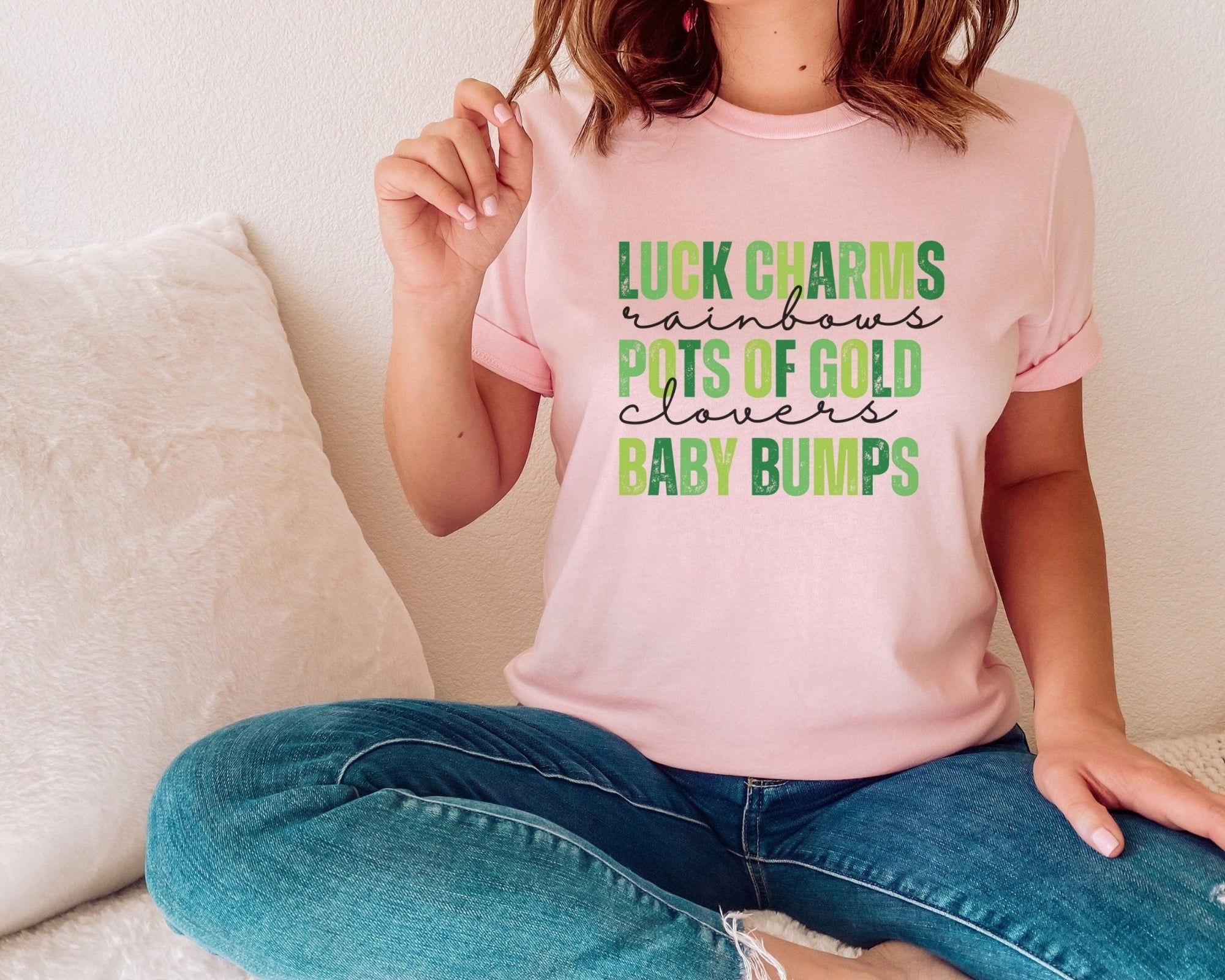 St Patrick's Baby Bump Shirt - Mod Reveals