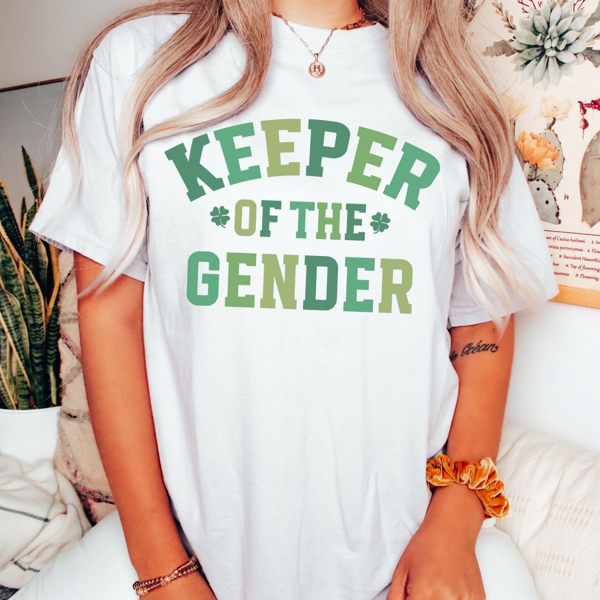 St Patrick's Day Keeper of the Gender Shirt - Mod Reveals