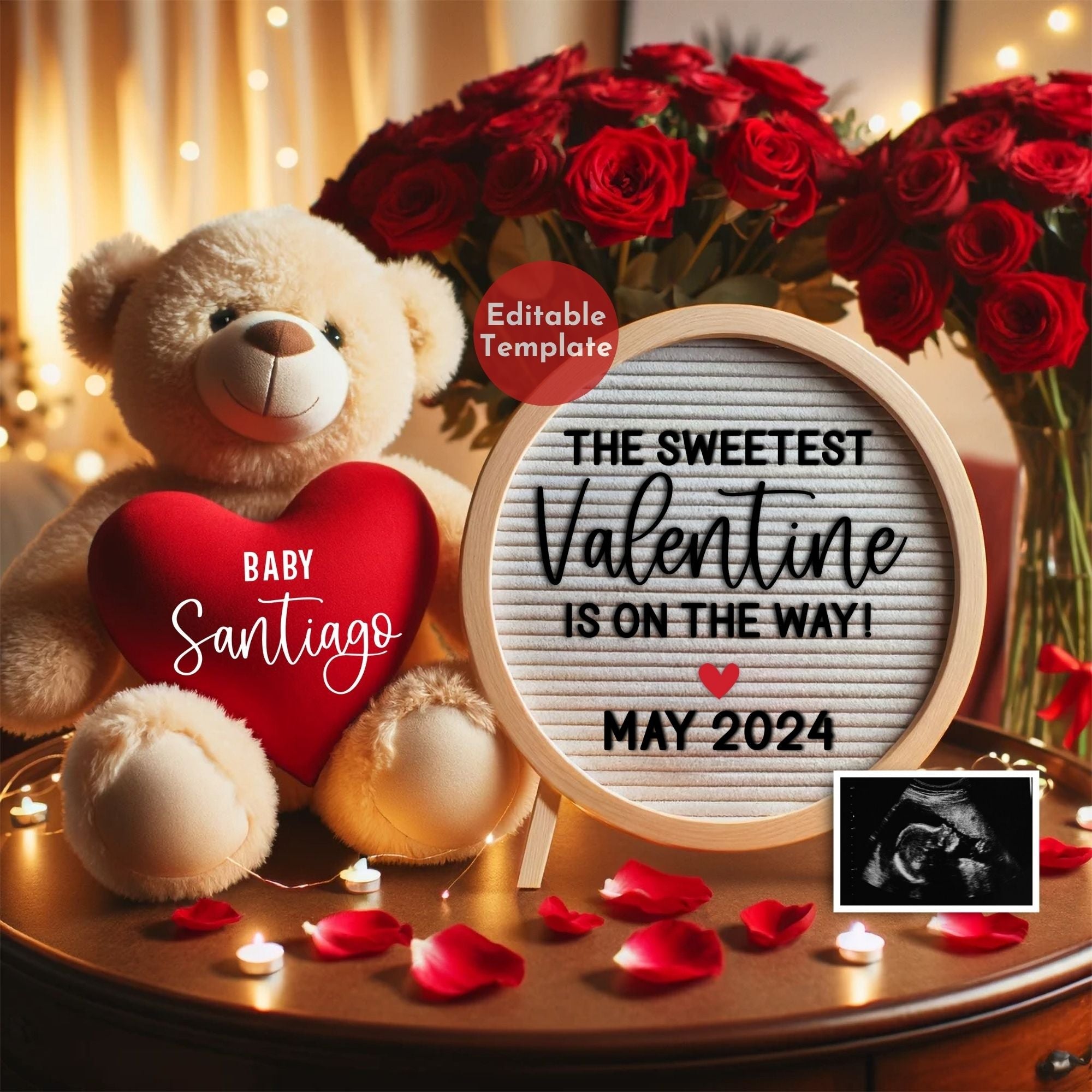 Sweetest Valentine Digital Template - Mod Reveals